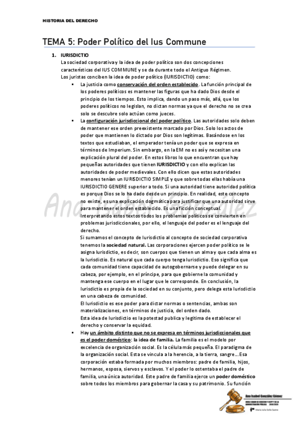 Miniatura del documento Ius Commune: Poder Político