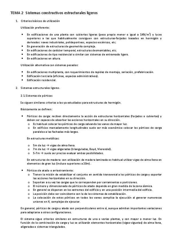Miniatura del documento Tema 2 - Sistemas constructivos estructurales ligeros.pdf