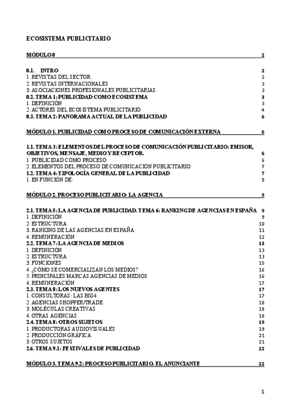 Miniatura del documento Ecosistema Publicitario Apuntes 1o Comunicacion y Publicidad.pdf