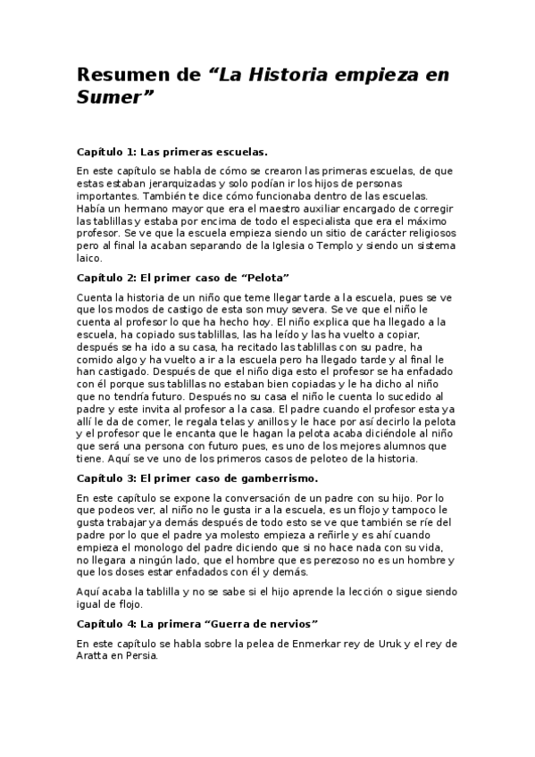 Miniatura del documento Resumen-de-la-historia-empieza-en-Sumer.docx