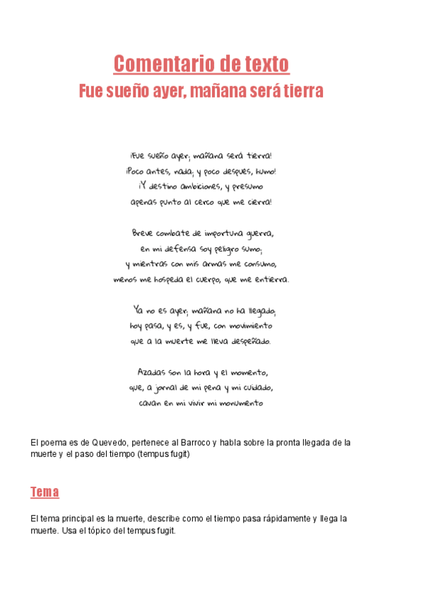 Miniatura del documento Comentario-de-texto-Fue-sueno-ayer-manana-sera-tierra.pdf