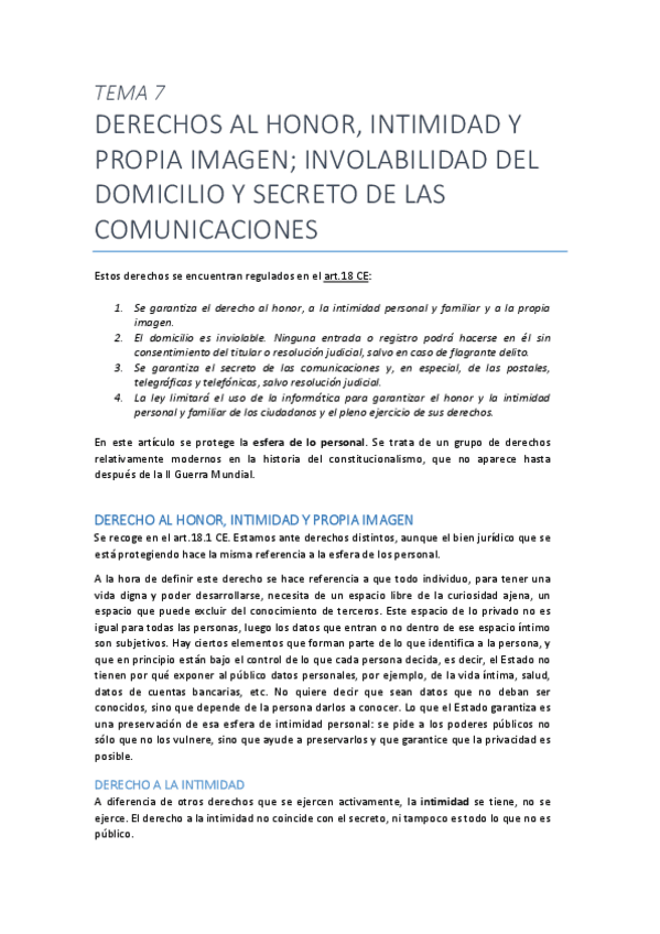 Miniatura del documento Tema 7. Derechos al honor intimidad y propia imagen.pdf