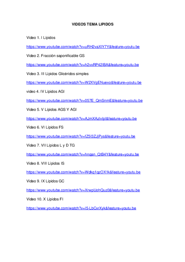 Miniatura del documento VIDEOS-TEMA-LIPIDOS.docx