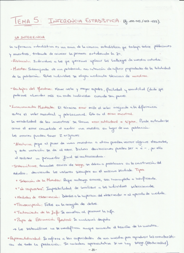 Miniatura del documento Tema 5. Inferencia Estadística..pdf