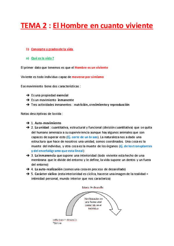 Miniatura del documento 2. El Hombre en cuanto viviente