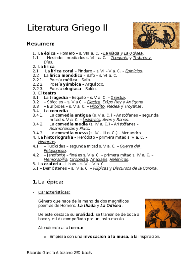 Miniatura del documento Literatura-Griego-II.docx