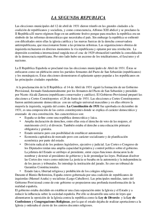 Miniatura del documento LA-SEGUNDA-REPUBLICA.odt