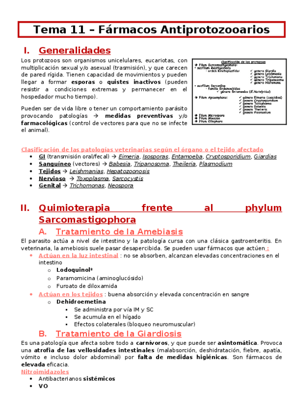 Miniatura del documento Tema-11-Farmacos-antiprozooarios.docx
