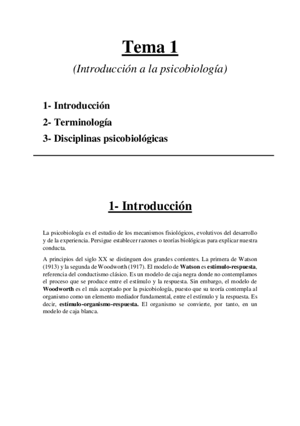 Miniatura del documento Tema 1 (Introducción a la psicobiología).pdf