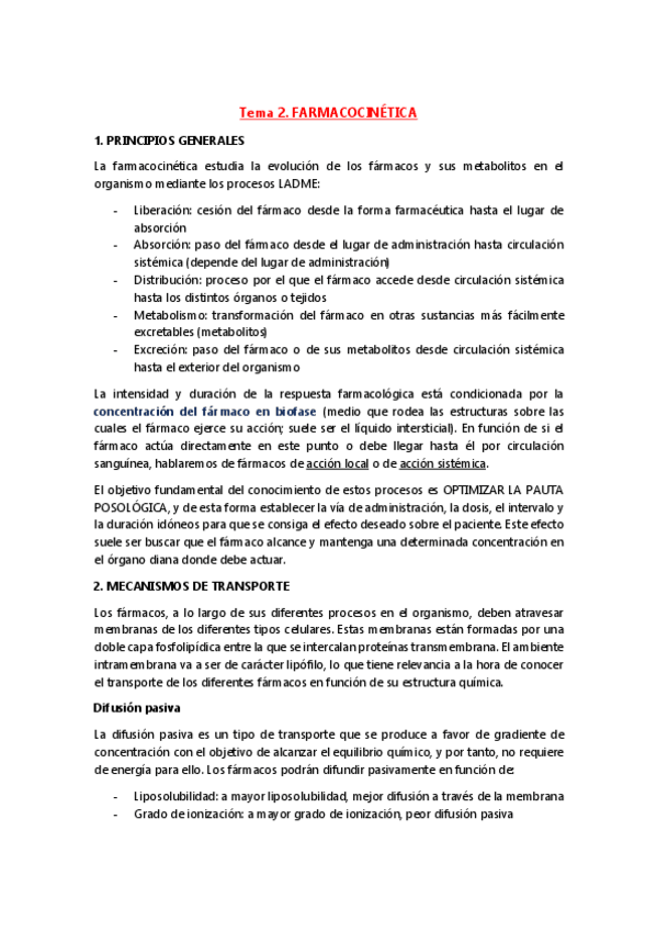 Miniatura del documento Tema 2. Farmacocinética I. Generalidades.pdf