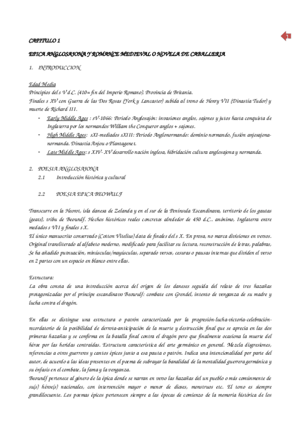 Miniatura del documento Resumen TEMA 1 EPICA Y ROMANCE MEDIEVAL.docx