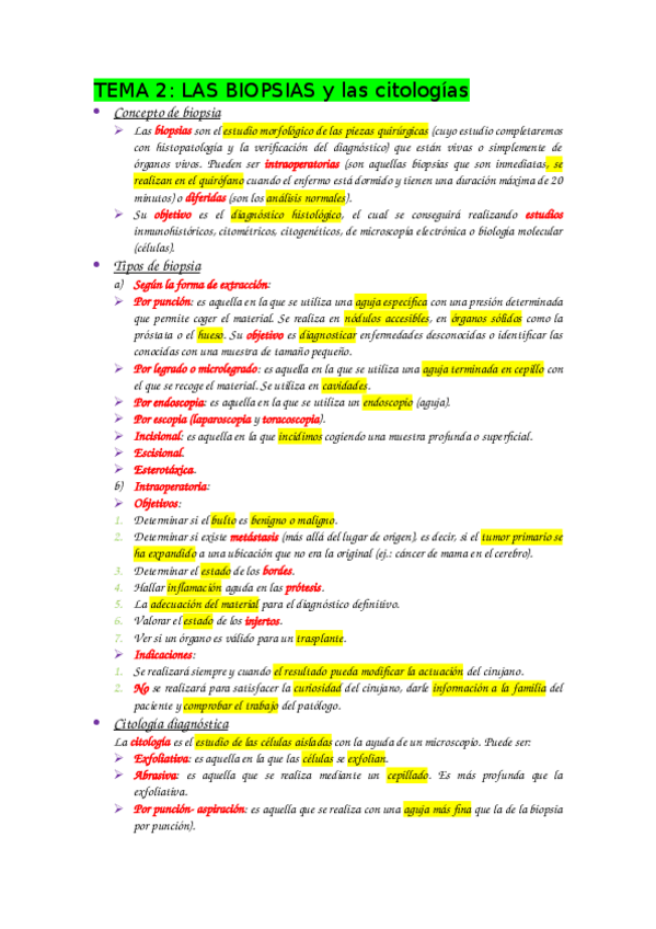 Miniatura del documento TEMA 2 BIOPSIAS Y CITOLOGÍAS