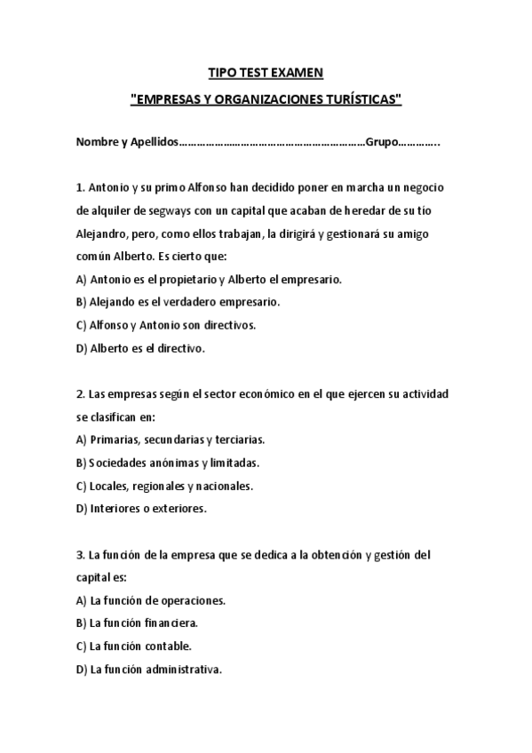 Miniatura del documento Examen TEST Empresa.pdf