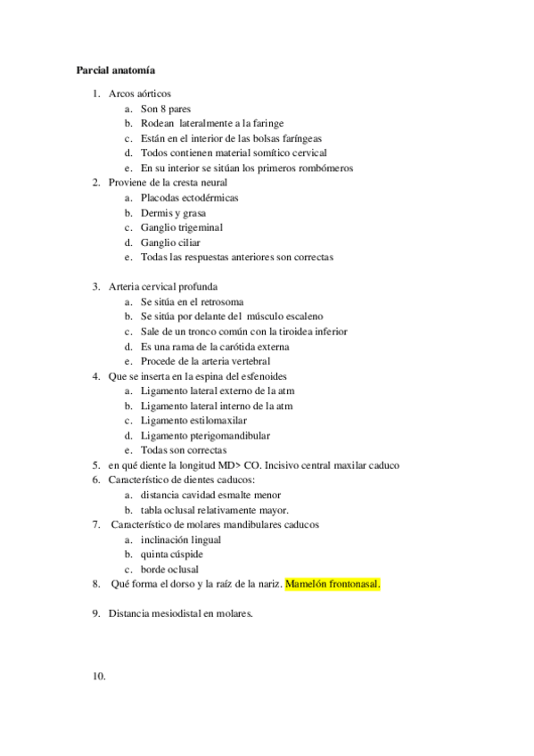 Miniatura del documento Parcial-anatomia.docx