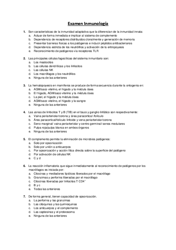 Miniatura del documento Examen Inmunología.pdf