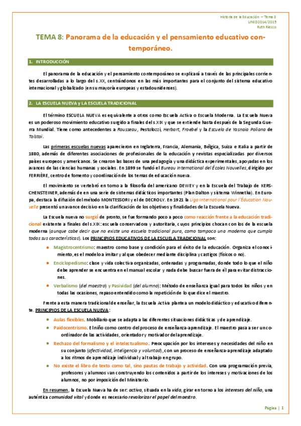 Miniatura del documento Tema 8 - Panorama de la educación y el pensamiento educativo contemporáneos.pdf