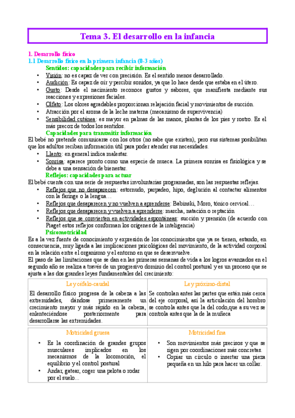 Miniatura del documento Tema 3. El desarrollo en la infancia.pdf