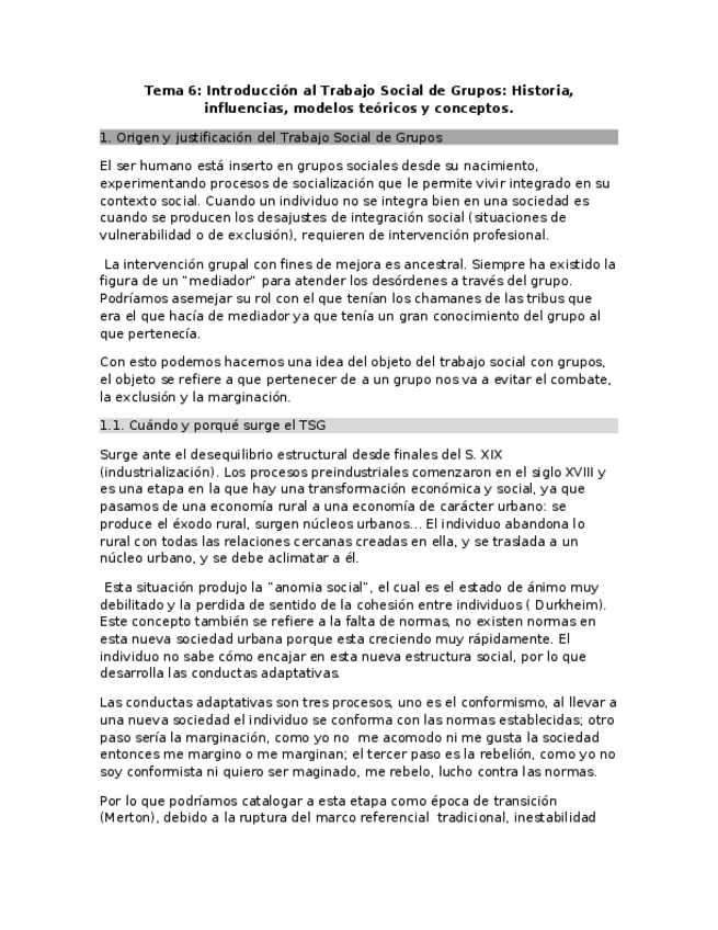 Miniatura del documento Tema-6-Introduccion-al-Trabajo-Social-de-Grupos-Historia-influencias-modelos-teoricos-y-conceptos.odt