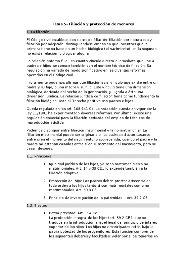 Miniatura del documento Tema-5-Filiacion.odt