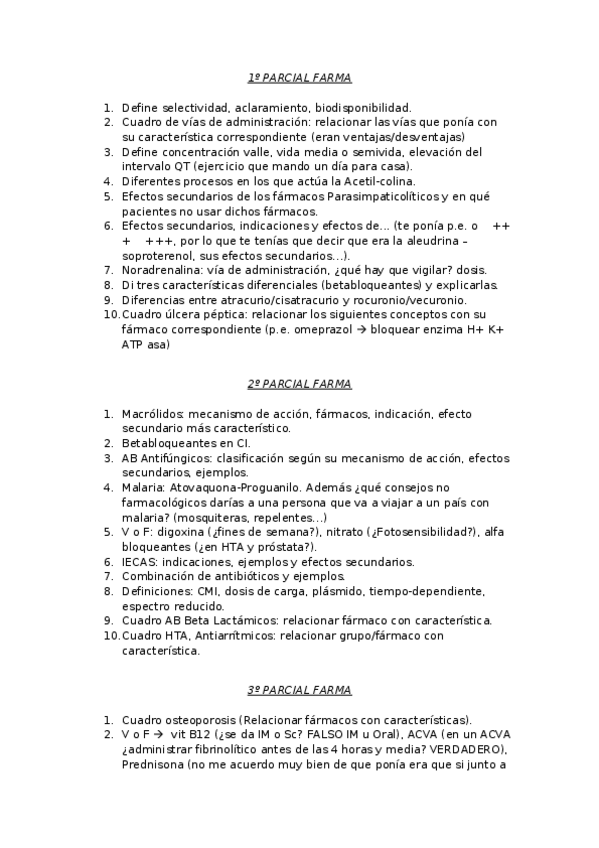 Miniatura del documento 1o-2o-y-3o-Parcial-de-Farmacologia.docx