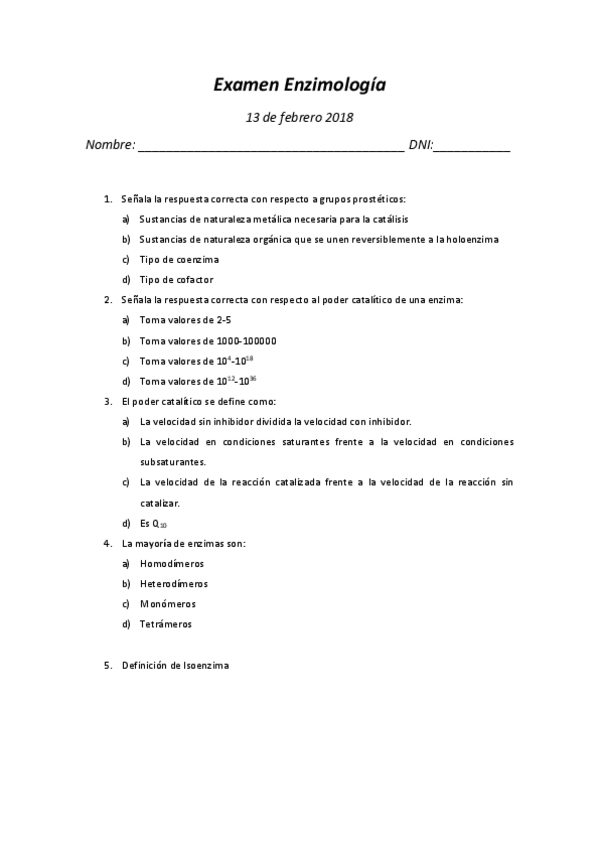 Miniatura del documento Examen-Enzimo-2018.pdf