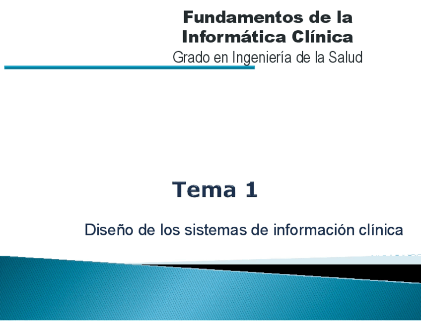 Miniatura del documento Tema 1. Introducción a la Informática Clínica.pdf