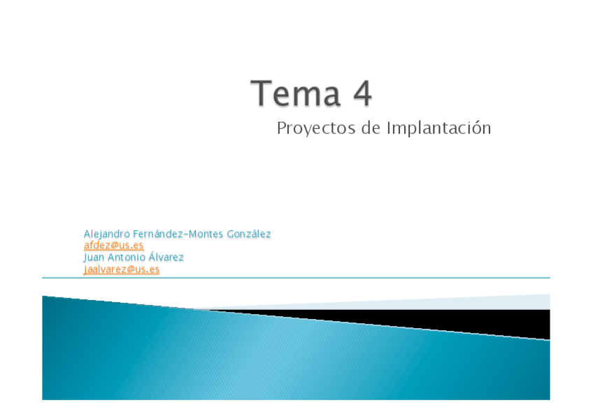 Miniatura del documento Tema 4. Proyecto De Implantacion.pdf
