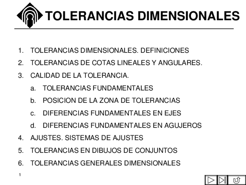 Miniatura del documento Tolerancias dimensionales.ppt