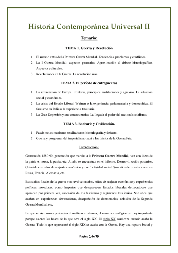 Miniatura del documento Historia Contemporánea Universal II (Todo junto).pdf