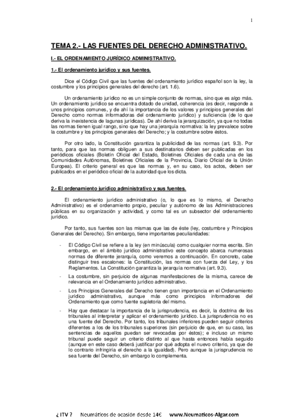 Miniatura del documento Tema 2 - Las fuentes del derecho administrativo.pdf