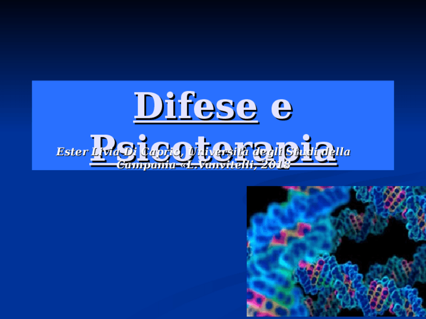 Miniatura del documento Difese-e-psicoterapia-Copia.ppt