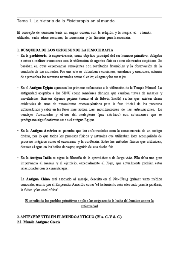 Miniatura del documento Tema 1. La historia de la Fisioterapia en el mundo .pdf