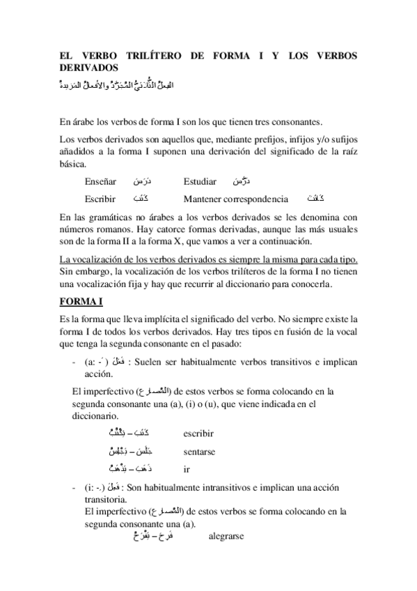 Miniatura del documento EL-VERBO-TRILITERO-DE-FORMA-I-Y-LOS-VERBOS-DERIVADOS.pdf
