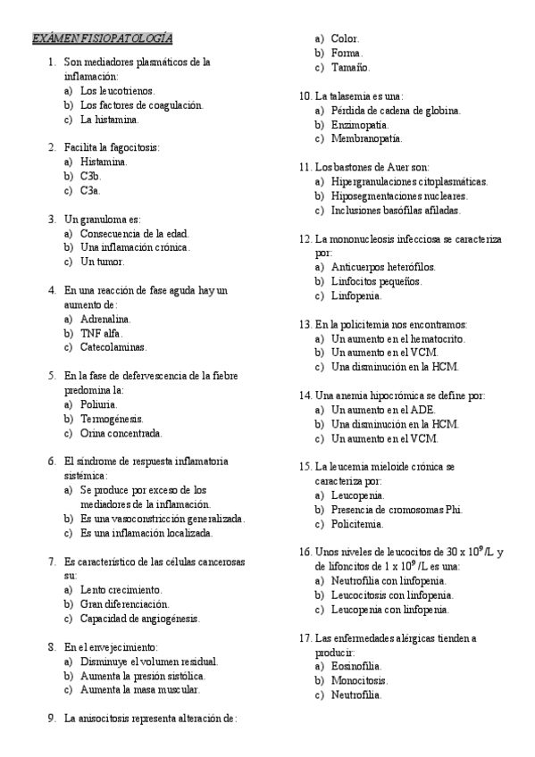 Miniatura del documento Examen de Fisiopatologia.pdf