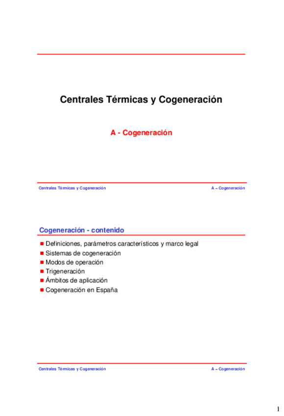 Miniatura del documento Tema 2 - Cogeneración.pdf