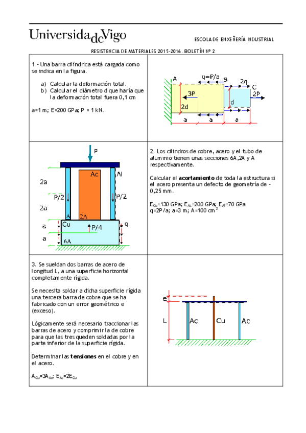 Miniatura del documento Boletín Resistencia de Materiales 2 Propio.pdf