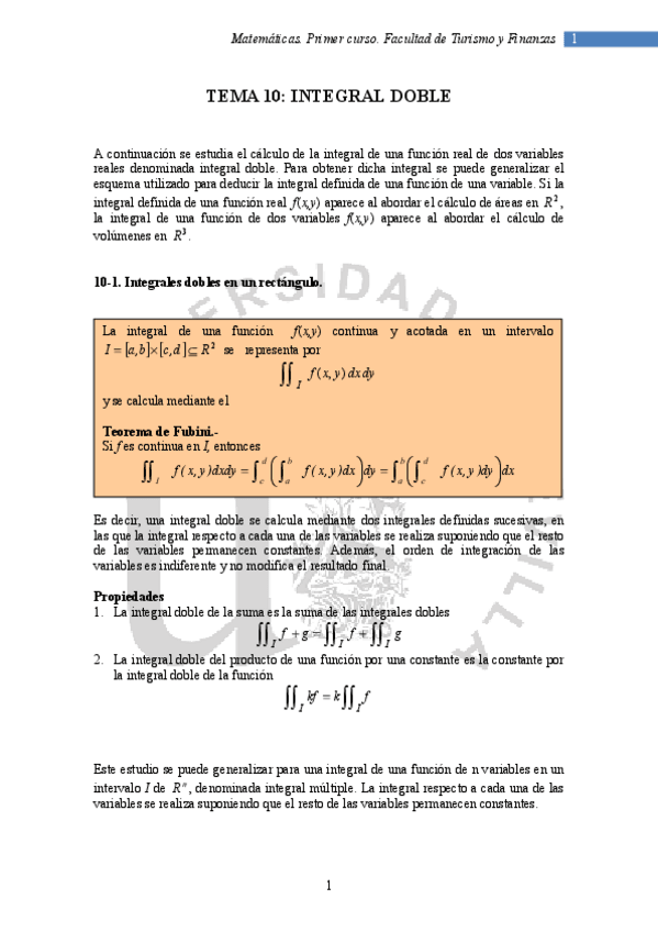 Miniatura del documento TEMA 10. INTEGRAL DOBLE.pdf