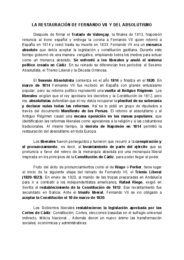 Miniatura del documento FERNANDO VII