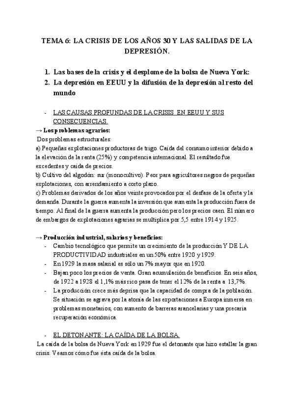 Miniatura del documento TEMA 6- LA CRISIS DE LOS AÑOS 30 Y LAS SALIDAS DE LA DEPRESIÓN. .pdf