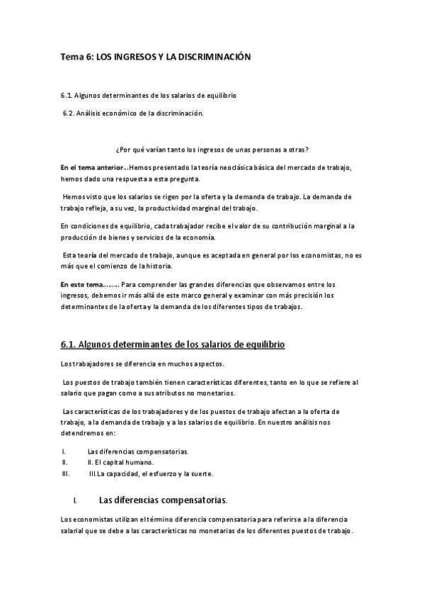 Miniatura del documento Tema 6 LOS INGRESOS Y LA DISCRIMINACIÓN.pdf