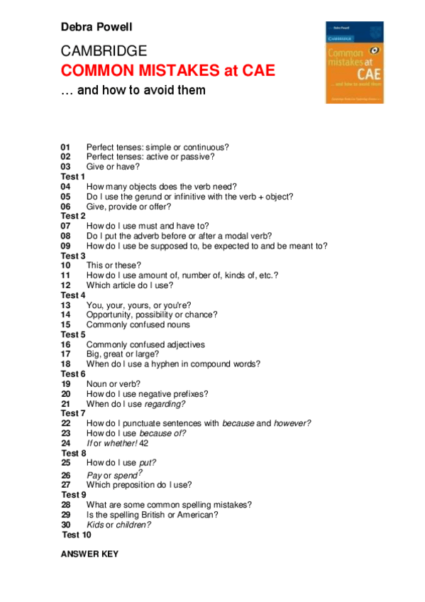Miniatura del documento CAMBRIDGE-COMMON-MISTAKES-at-CAE-English-Time-School--PDFDrive-.pdf