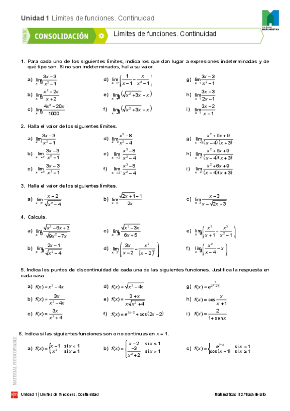 Miniatura del documento 201809172BachMat2EjerciciosLimitesyContinuidad1-1.pdf