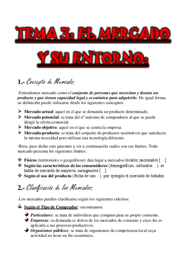 Miniatura del documento TEMA 3. El Mercado y su Entorno.pdf