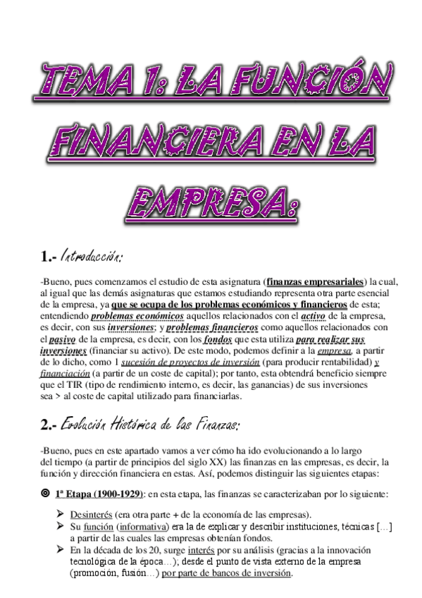 Miniatura del documento TEMA 1. La Función Financiera de la Empresa.pdf