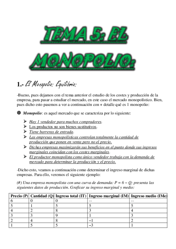 Miniatura del documento TEMA 5. El Monopolio.pdf