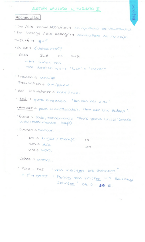 Miniatura del documento Alemán II Apuntes (2º curso)(1) UMA TURISMO.pdf