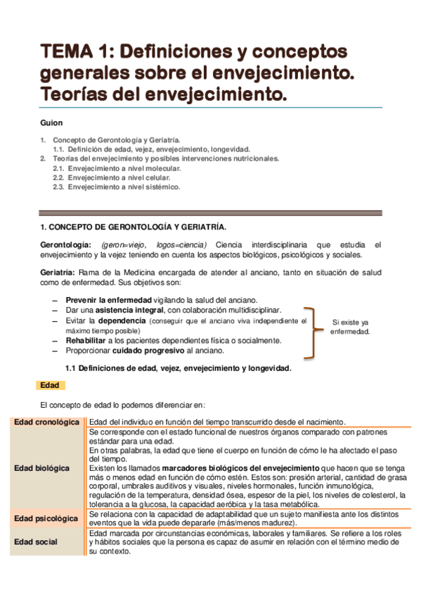 Miniatura del documento TEMA 1. Definiciones y conceptos generales sobre el envejecimiento. Teorías del envejecimiento..pdf
