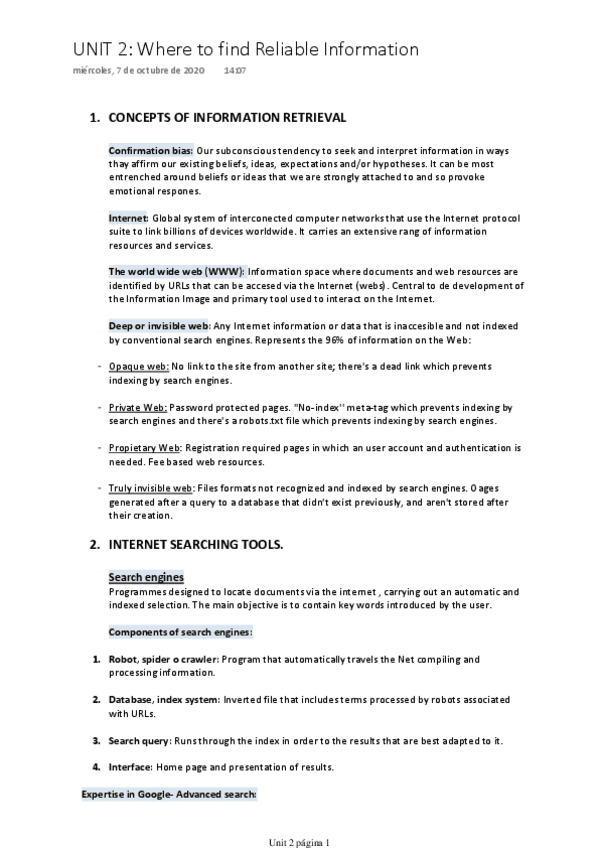 Miniatura del documento UNIT-2-Where-to-find-Reliable-Information.pdf