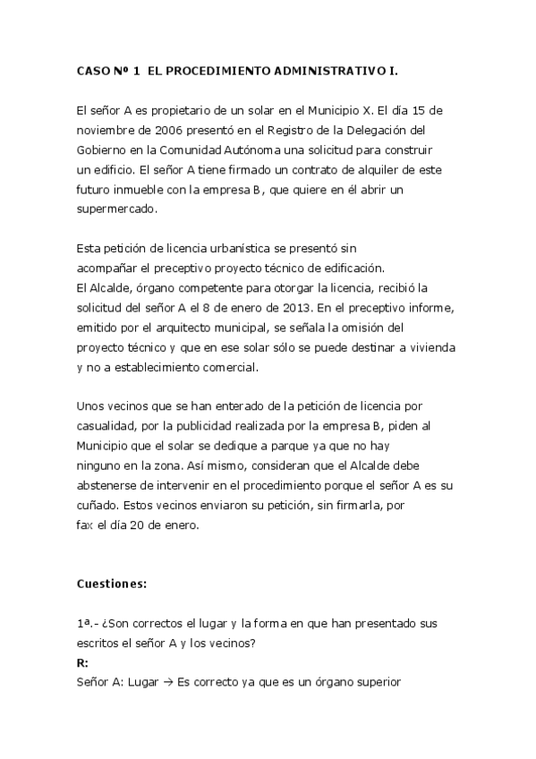 Miniatura del documento Caso práctico el procedimiento administrativo.pdf