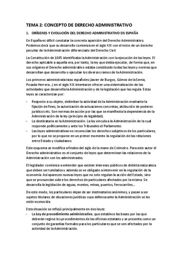 Miniatura del documento TEMA 2. Concepto de DºAdministrativo.pdf